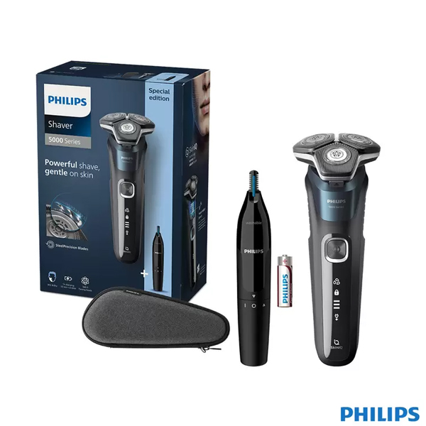 Tim won Philips Series 5000 Wet & Dry Electric Shaver with Pop-up Trimmer