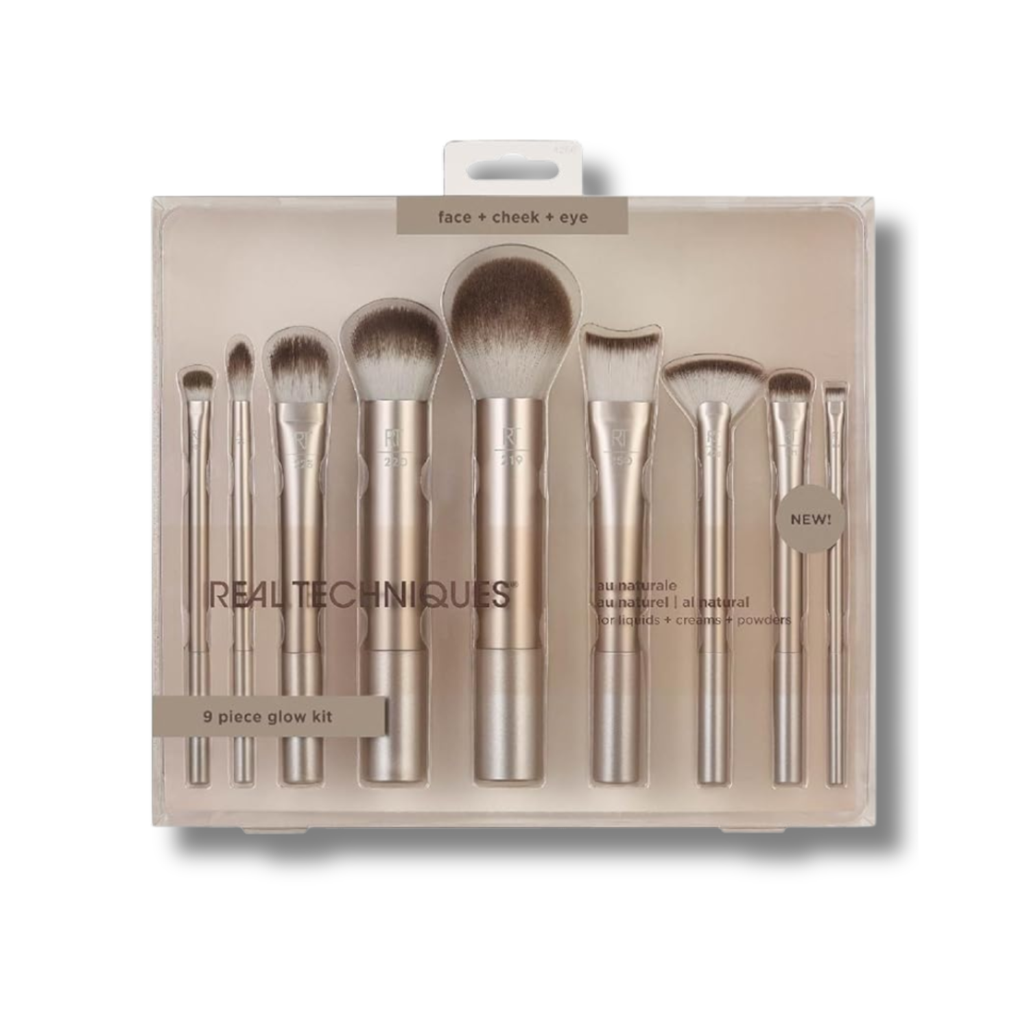 Amy won REAL TECHNIQUES Au Naturale Makeup Brush Kit