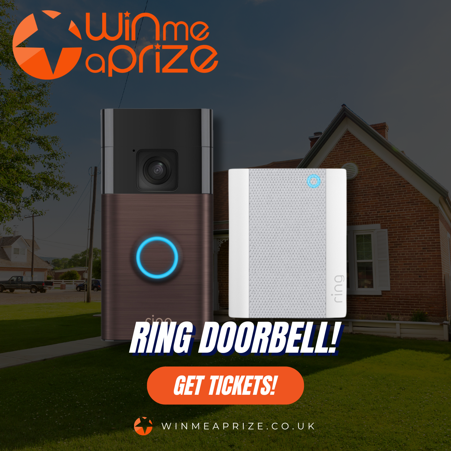 Robert won Ring Doorbell And Chime
