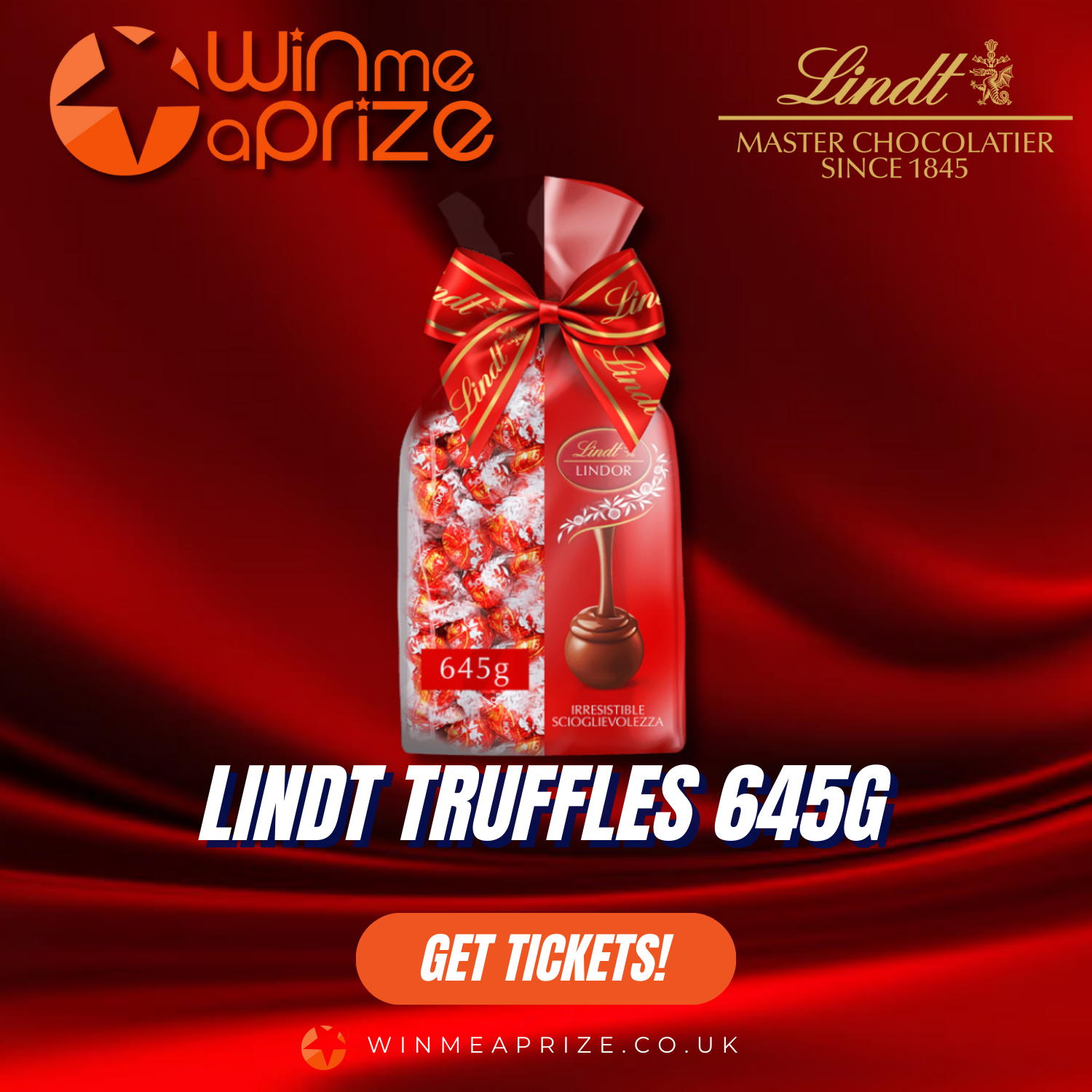 Kelvin won Lindt Truffles 645g