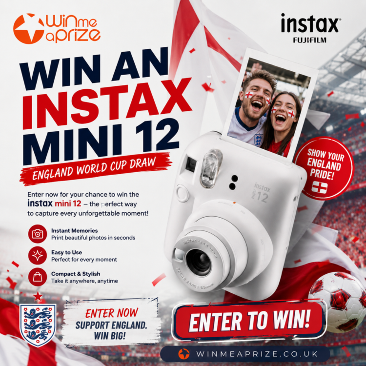 Olivia won World Cup FujiFilm Instax Mini 12!