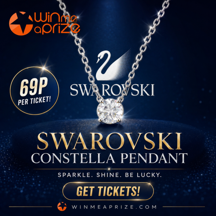 Tim won Swarovski Constella Pendant!
