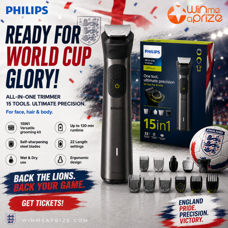 Amanda won Philips Series 7000!
